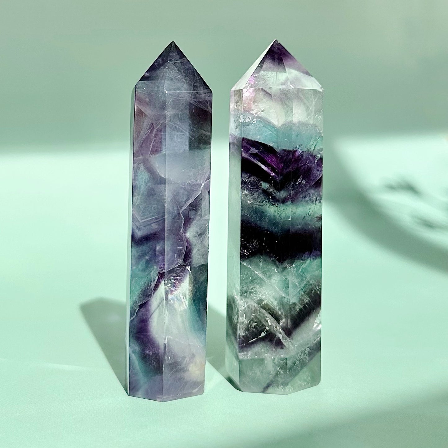 Rainbow Fluorite Towers