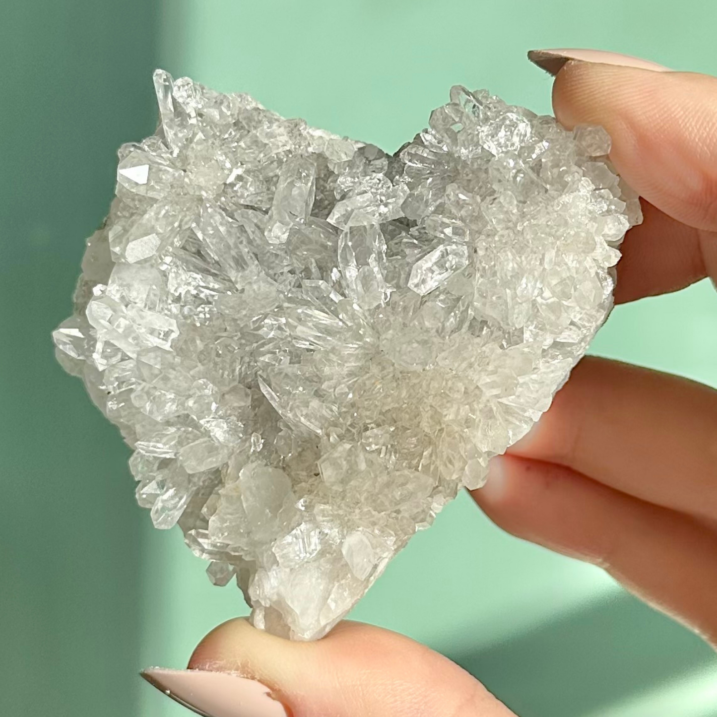 Clear Apophyllite Cluster
