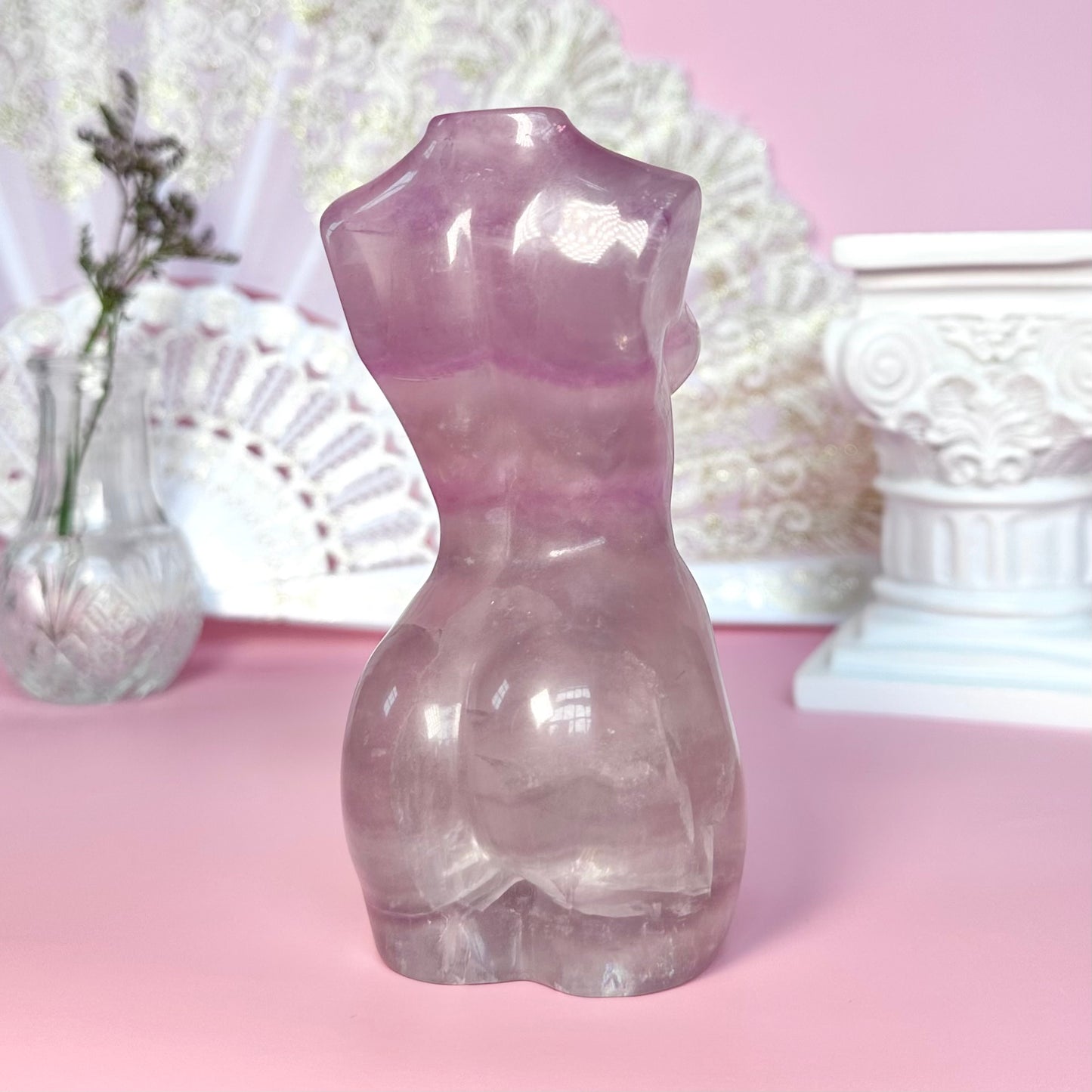 Mica Fluorite Goddess (XL)