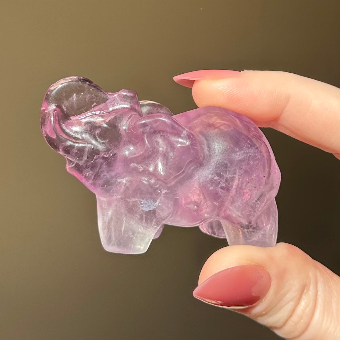 Fluorite Elephant