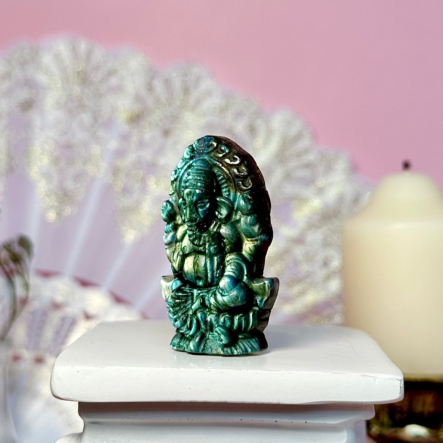 Labradorite Ganesha