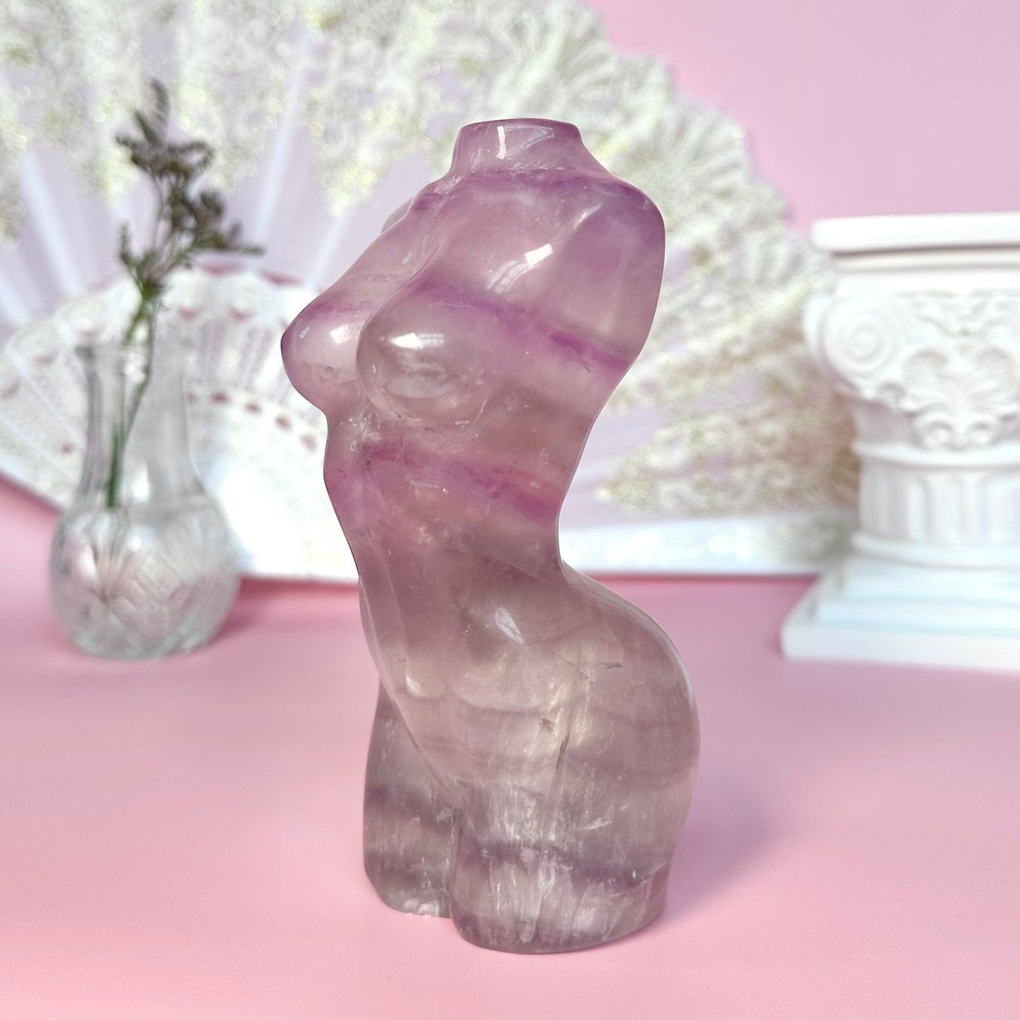 Mica Fluorite Goddess (XL)
