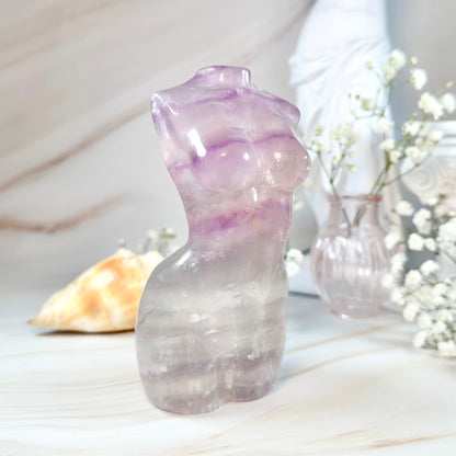 Mica Fluorite Goddess (XL)