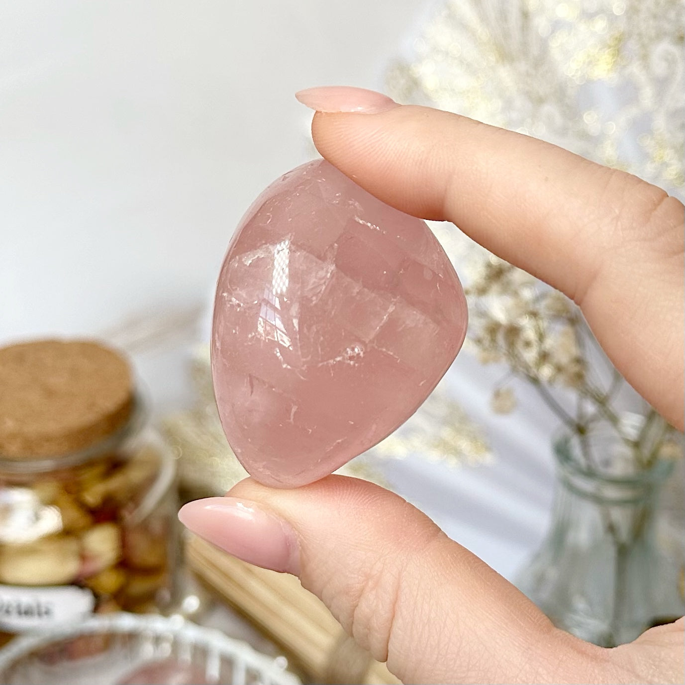 Large Rose Quartz Tumblestones