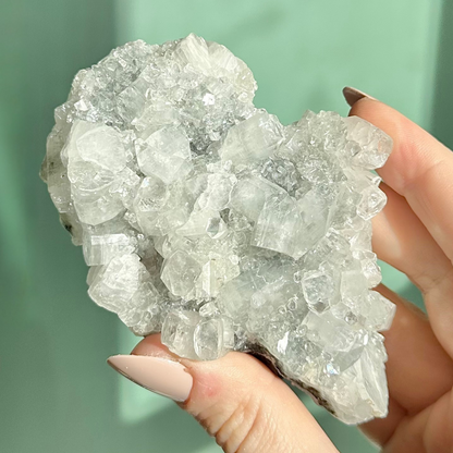 Blue Apophyllite Cluster