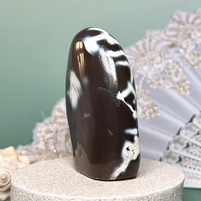 Orca Agate Free Form