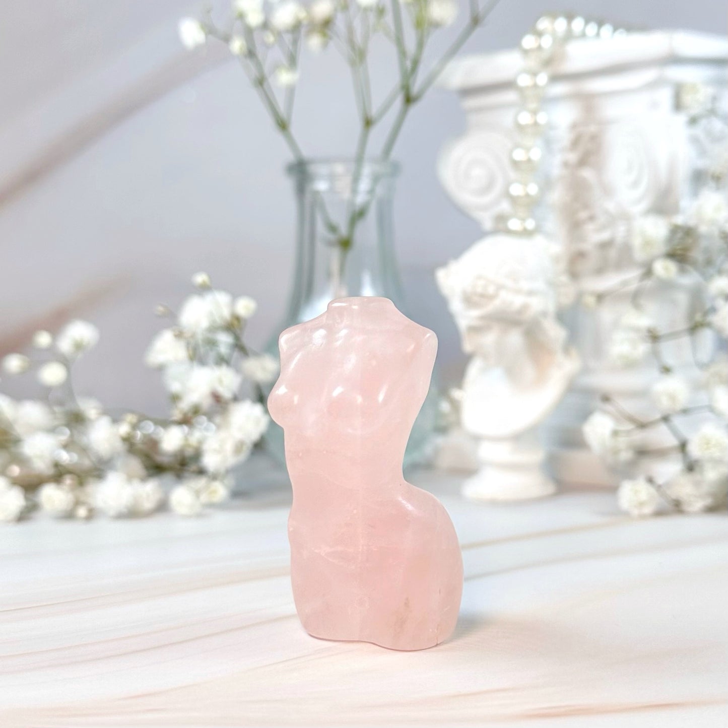 Rose Quartz Mini Goddess