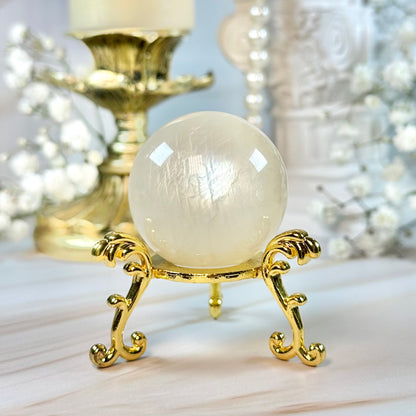 High Grade Moonstone Sphere