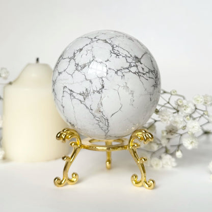 Howlite Sphere