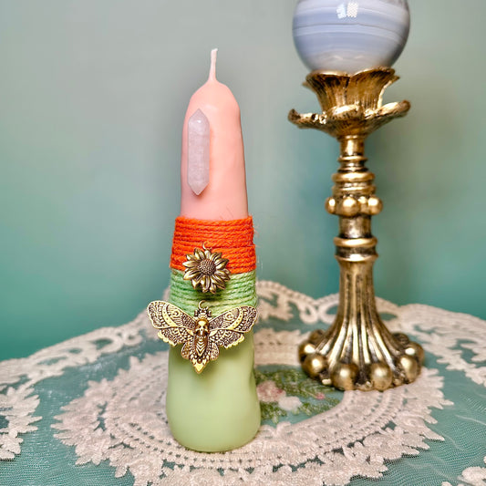 New Year New Energy Ritual Candle (Vegan)