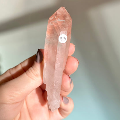 Hematoid Clear Quartz Point