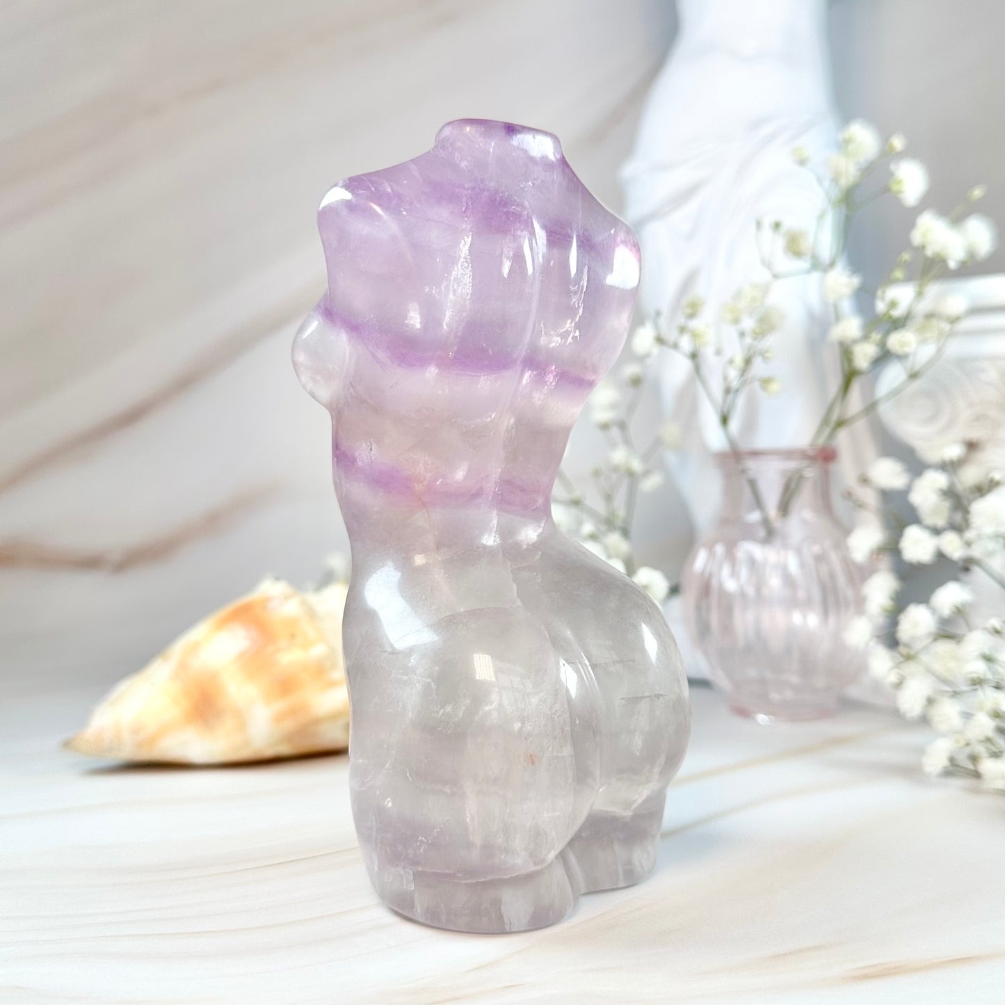 Mica Fluorite Goddess (XL)