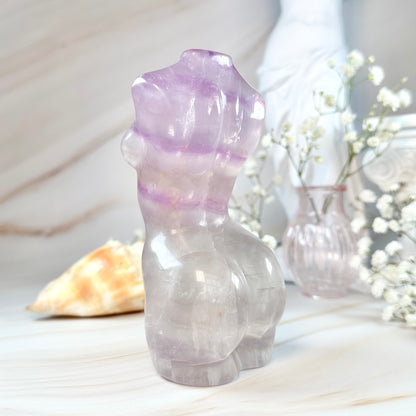 Mica Fluorite Goddess (XL)