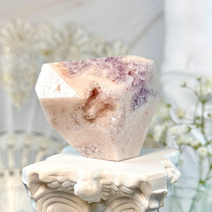 Druzy Pink Amethyst Free Form