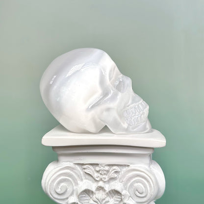 Selenite Skull