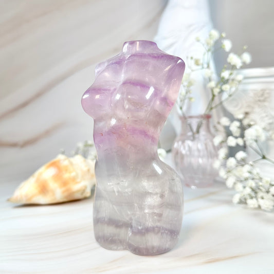 Mica Fluorite Goddess (XL)