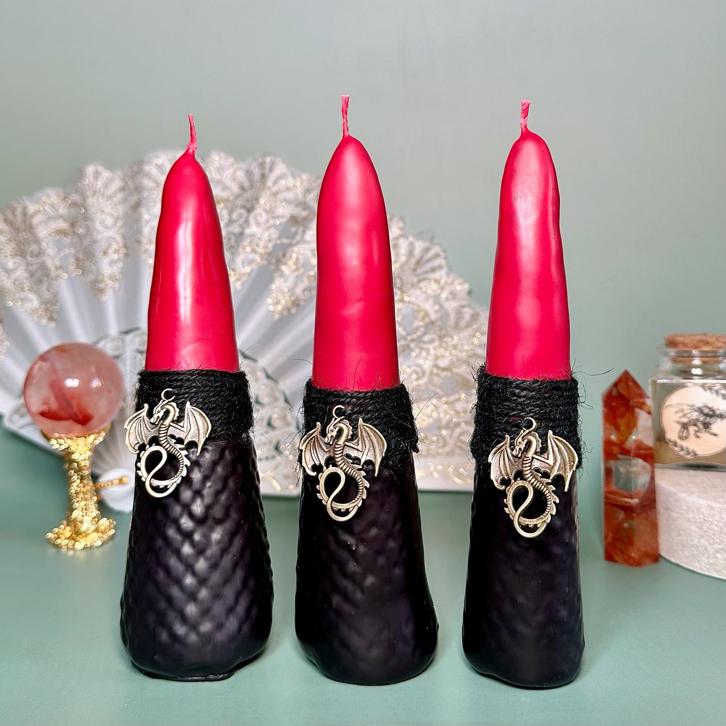 Dragon Magick Ritual Candle