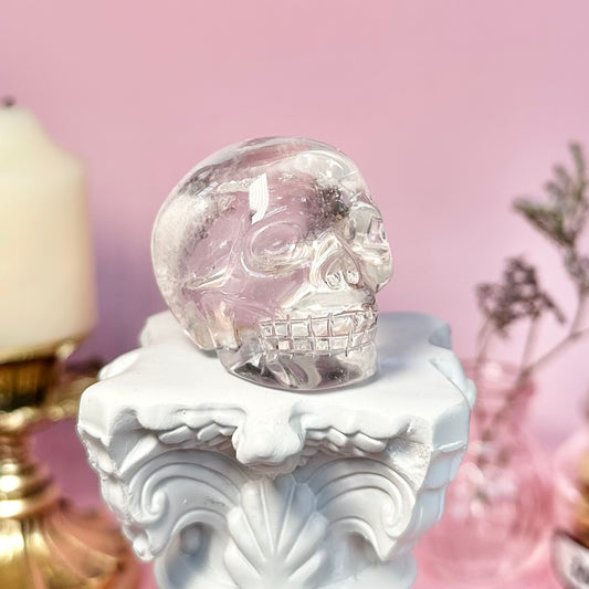 Clear Quartz Skull