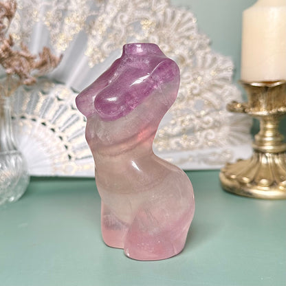 Sunset Fluorite Goddess