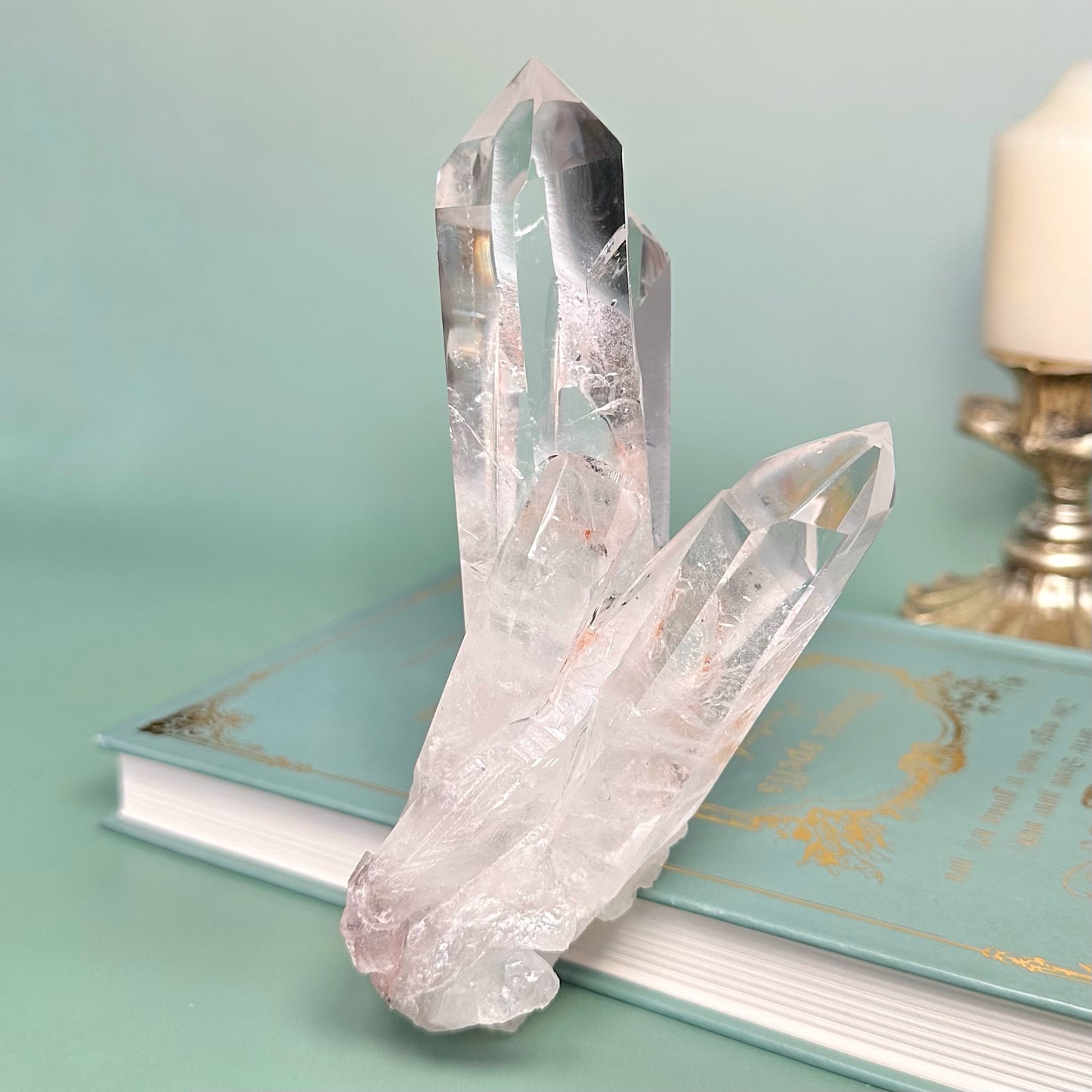 Clear Quartz 5 Point Cluster