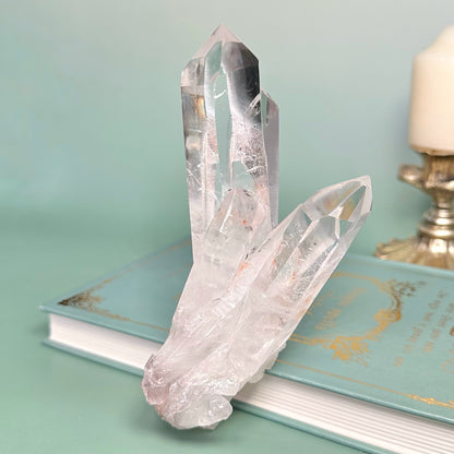 Clear Quartz 5 Point Cluster