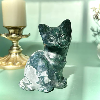 Moss Agate Cat