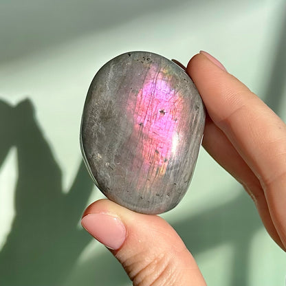 Sunset Labradorite Palmstone