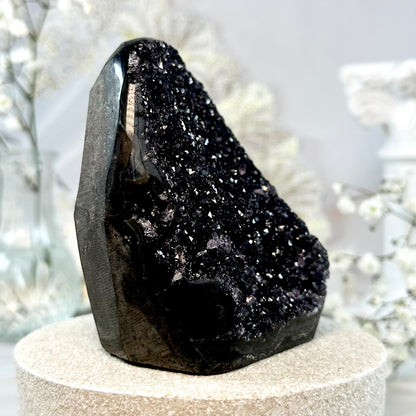 Black Amethyst Geode