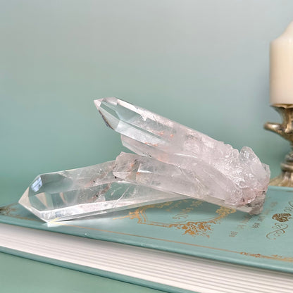 Clear Quartz 5 Point Cluster