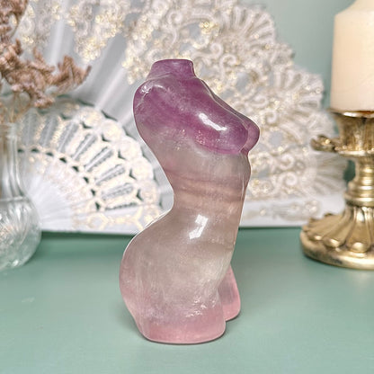 Sunset Fluorite Goddess