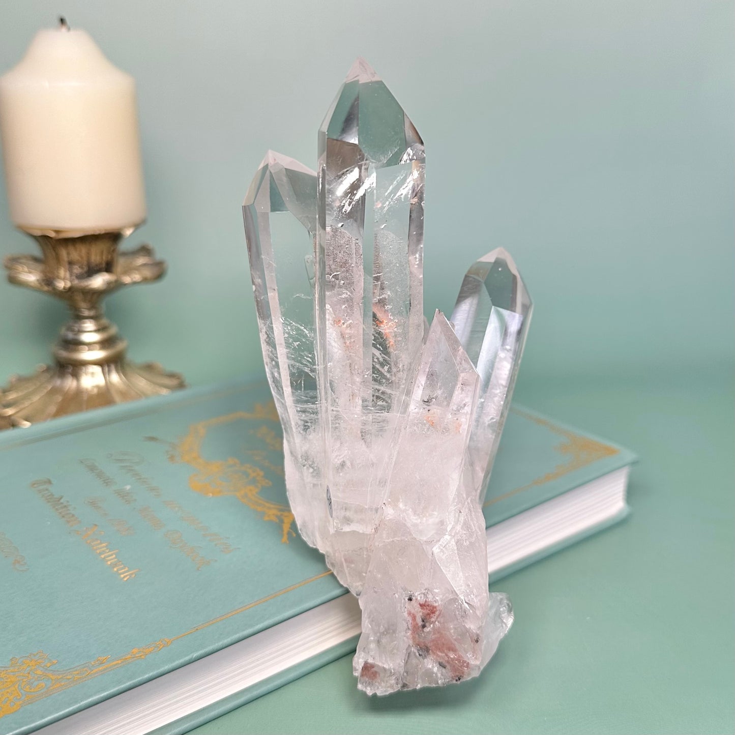 Clear Quartz 5 Point Cluster