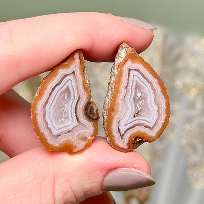 Zhanguo Agate Pair