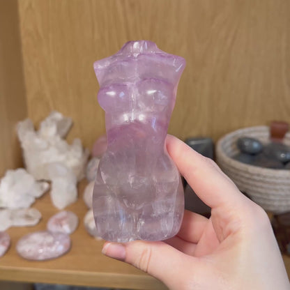 Mica Fluorite Goddess (XL)