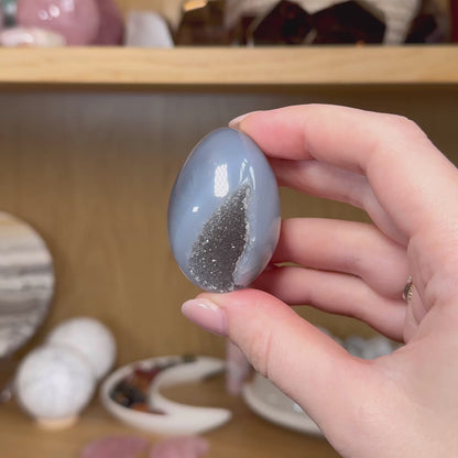 Druzy Agate Egg