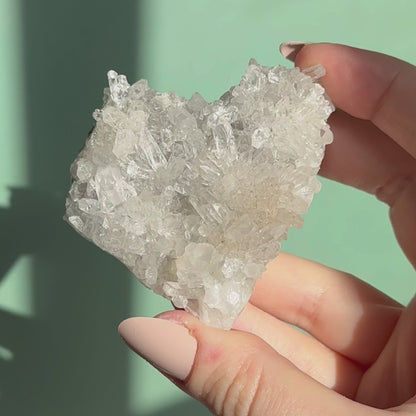Clear Apophyllite Cluster