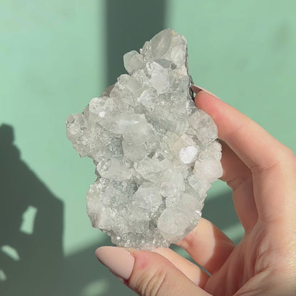 Blue Apophyllite Cluster